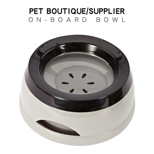 Floating No-Spill Pet Water Bowl - main product photo