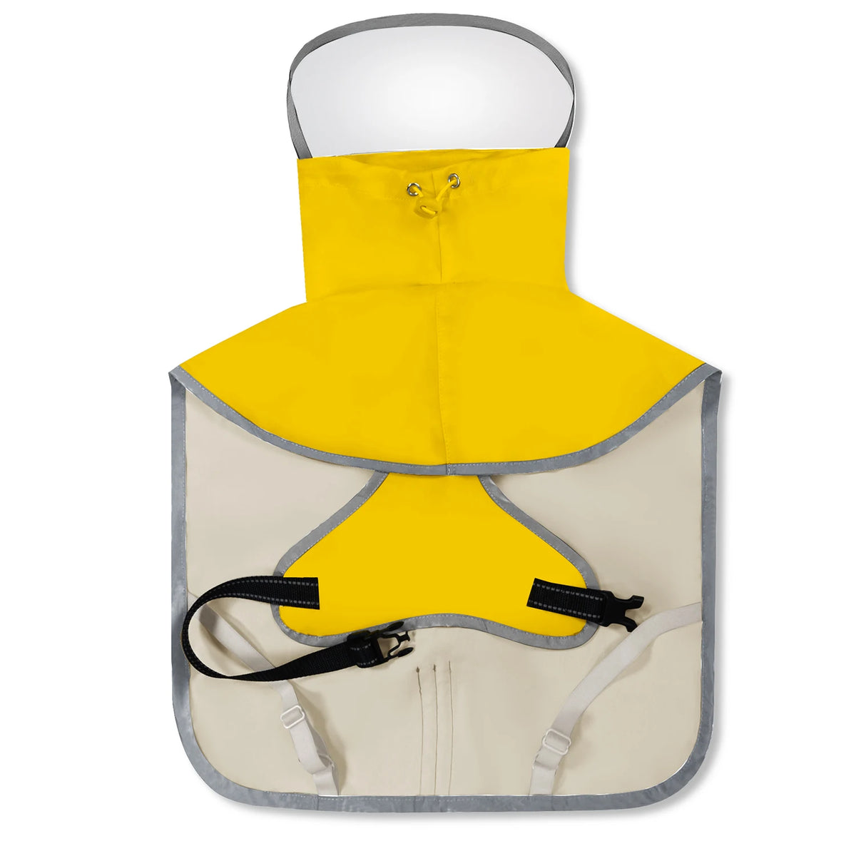 waterproof hooded dog raincoat