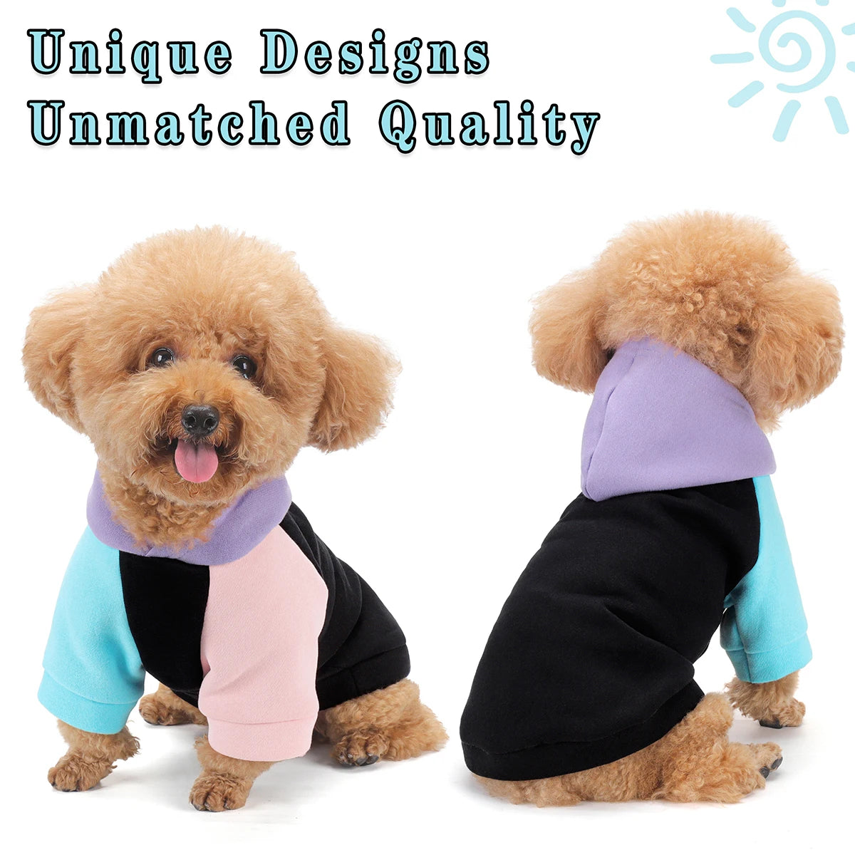 premium dog hoodie for all breeds