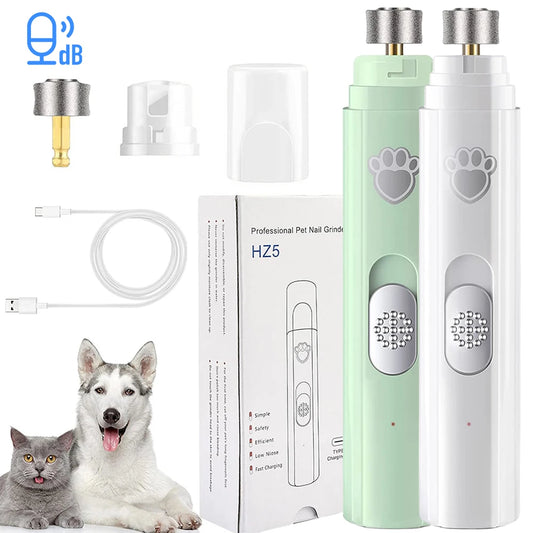 Electric Pet Nail Grinder with LED Light - main product photo