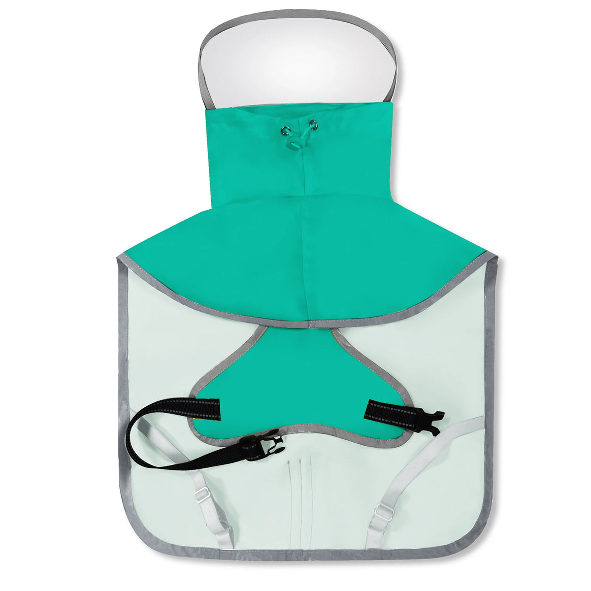 waterproof hooded dog raincoat