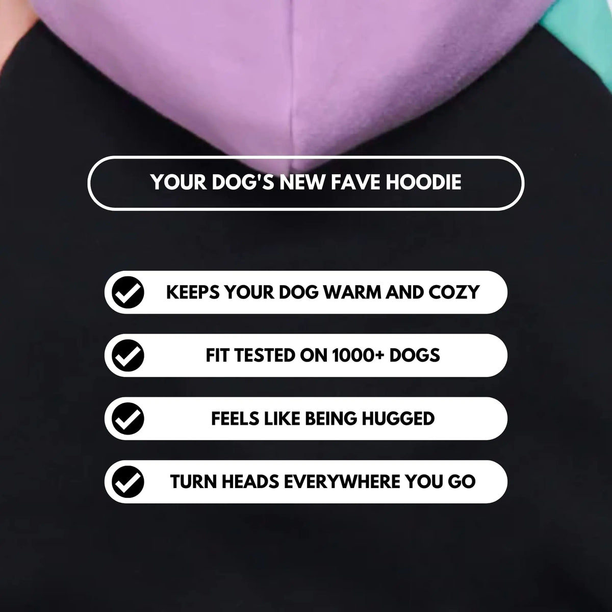 premium dog hoodie for all breeds
