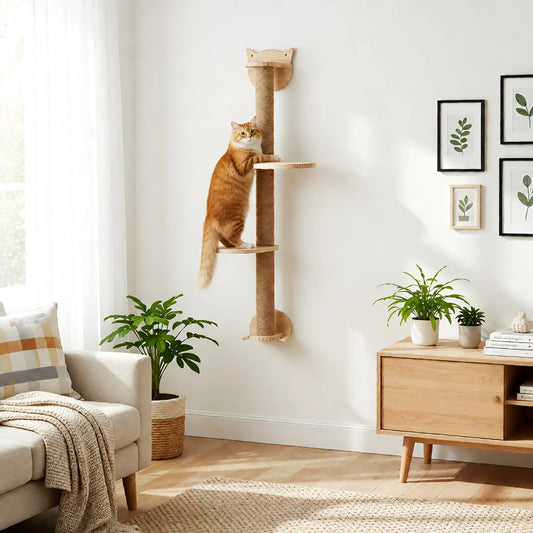 Wall-Mounted Cat Scratching Post - main product photo