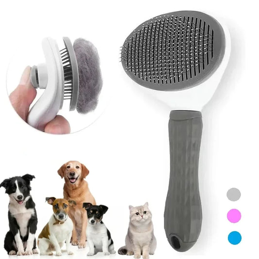 Self-Cleaning Deshedding Brush - main product photo