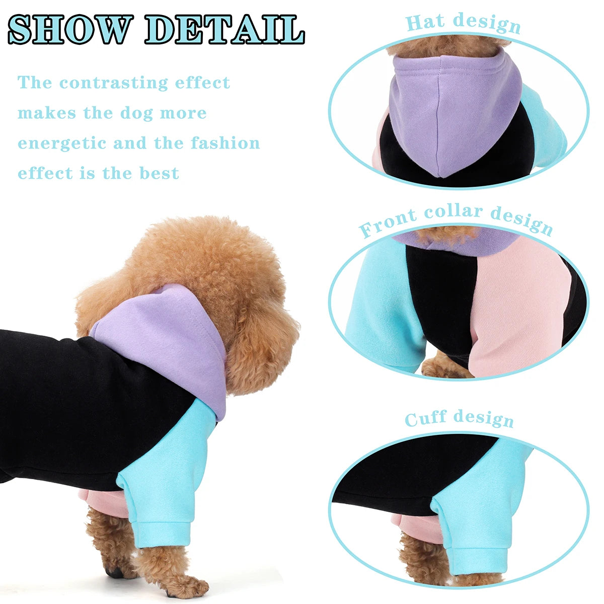 premium dog hoodie for all breeds