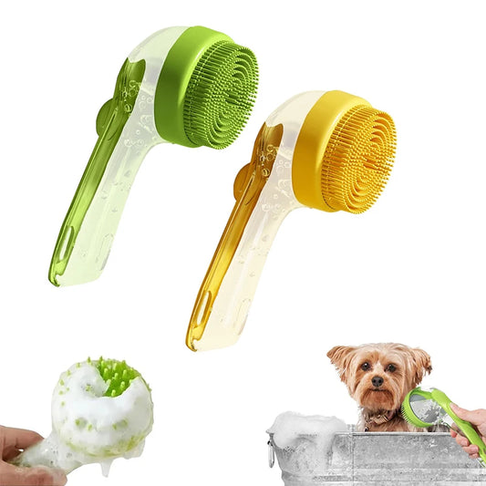 Long Handle Pet Bathing Brush - main product photo