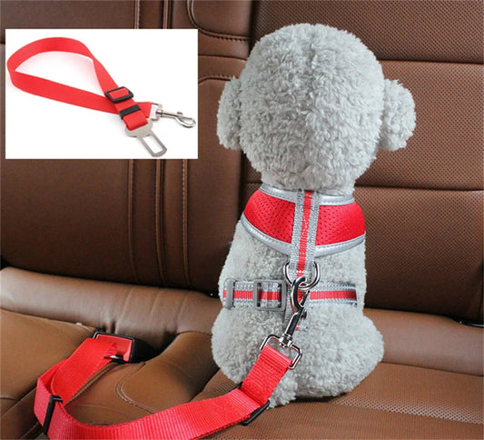 Adjustable Car Seat Belt for Pets - main product photo