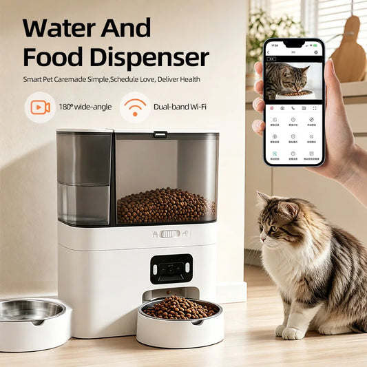 WiFi Automatic Pet Feeder with Camera - main product photo