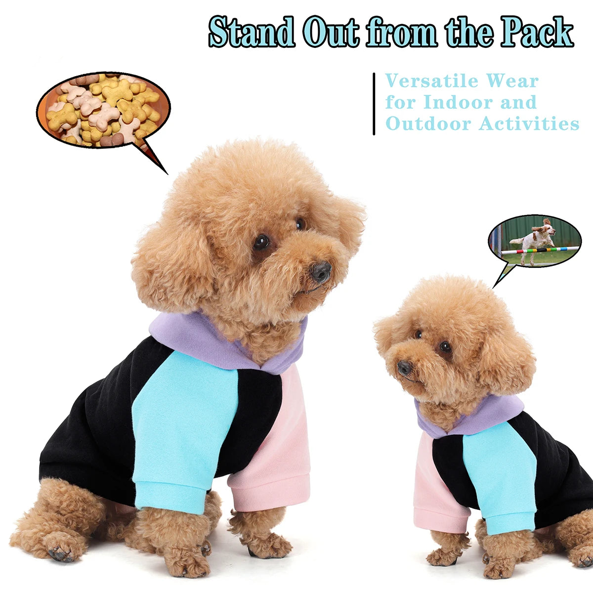 premium dog hoodie for all breeds