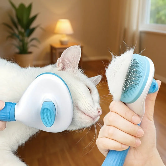 Self-Cleaning Grooming Brush - main product photo